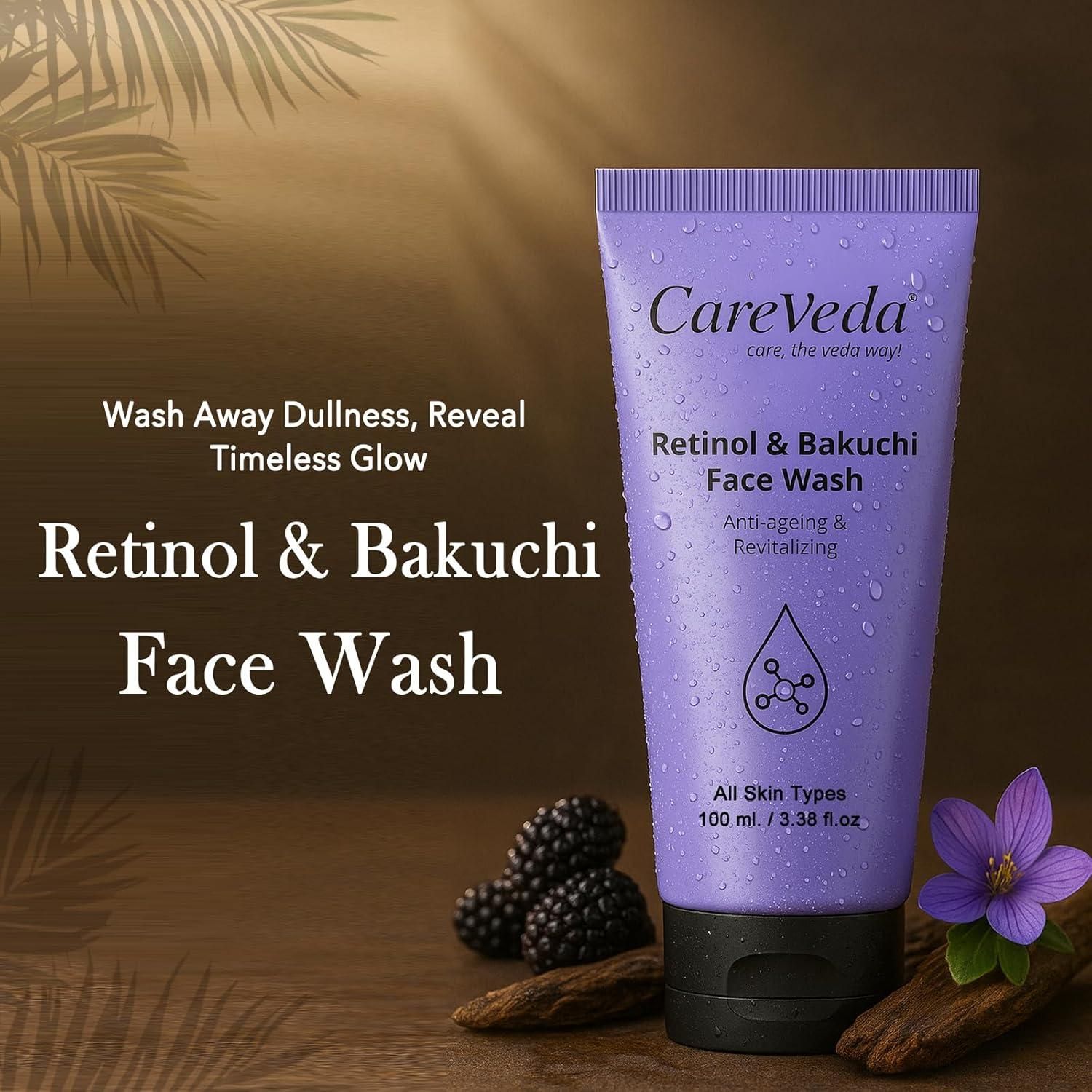 Retinol & Bakuchi Face Wash 100 ml