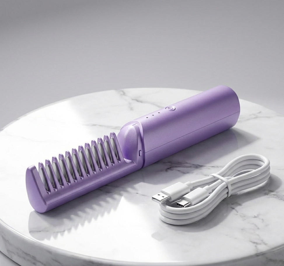 NESTE Portable Mini Hair Straightener (Rechargeable)