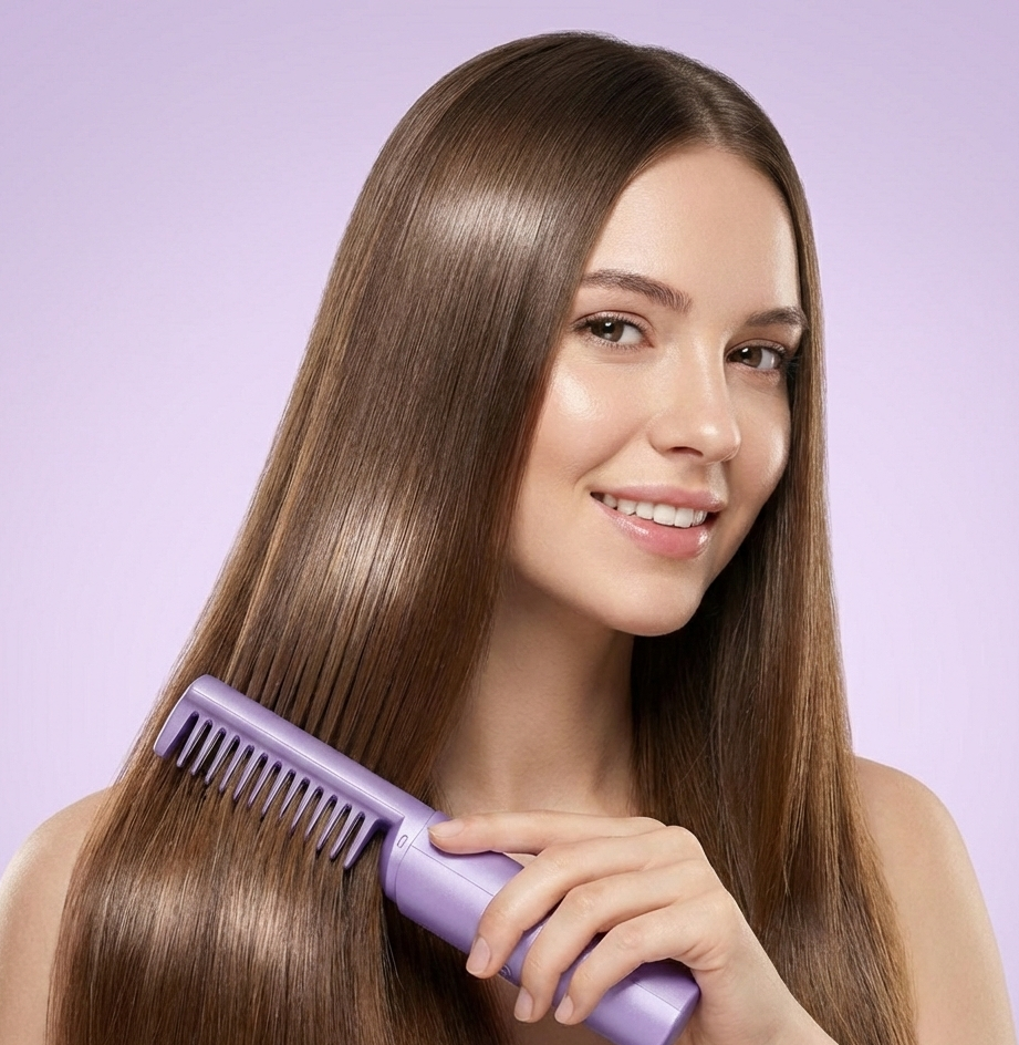 NESTE Portable Mini Hair Straightener (Rechargeable)